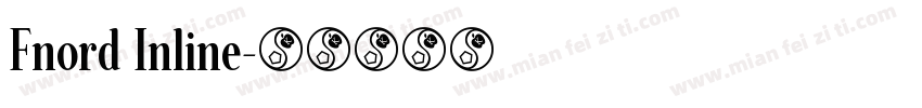 Fnord Inline字体转换